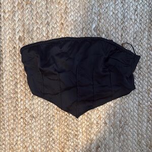 PacSun Black Strapless Top